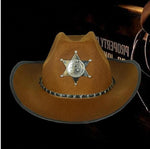 Sheriffityylinen huopahattu