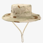 Sotilaallinen beige lierihattu