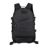 Sotilaistyylinen reppu Musta