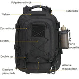 Sotilastyylinen reppu