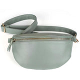 Suuri minimalistinen vyölaukku naisille Salvia