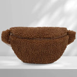 Talvi vyölaukku Ruskea