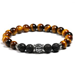 Tiibetin Tiger Eye Rannekoru miehille