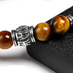 Tiibetin Tiger Eye Rannekoru miehille