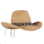 Trendikäs Cowgirl hattu Beige