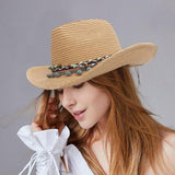 Trendikäs Cowgirl hattu