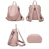 Tyylikäs naisten reppu