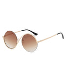 Tyylikkäät aurinkolasit Ruskea