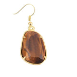 Tyylikkäät Tiger eye korvakorut