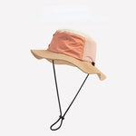 Värillinen lierihattu Rose / 55-58cm (aikuinen)