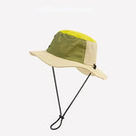 Värillinen lierihattu Vihreä / 55-58cm (aikuinen)