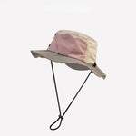 Värillinen lierihattu Violetti / 55-58cm (aikuinen)