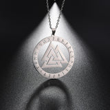 Valknut kaulakoru