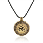 Valknut Viking kaulakoru