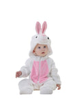 Vauvan pupu kigurumi Valkoinen / 3 KUUKAUTTA (58-65CM)