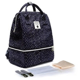 Vedenpitävä hoitolaukku reppu Tummansininen