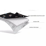 Vedenpitävä hoitolaukku reppu