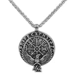 Vegvisir Raven riipus