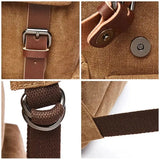 Vintage-kankainen reppu