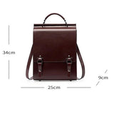 Vintage-nahkareppu naisille