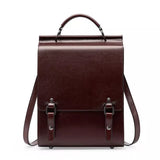 Vintage-nahkareppu naisille Café