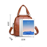 Vintage-tyylinen naisten reppu