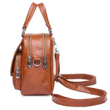 Vintage-tyylinen naisten reppu