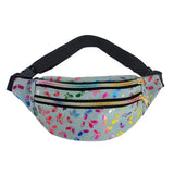 Vyölaukku perhonen motiivilla Harmaa