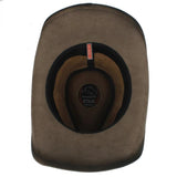 Western-tyylinen nahkainen cowboy hattu