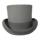 Yksinkertainen silinterihattu Vihreä/harmaa / S (54-55cm)
