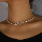 Kimalteleva choker kaulakoru